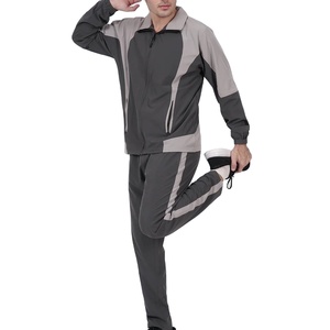 Sportswear Factory Custom <b>Zipper</b> <b>Jacket</b> and Pants Tracksuit OEM ODM Manufacturer Wholesale Activewear Supplier - Product Image 1