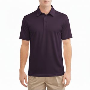 Polo pour homme de qualité supérieure, tissu doux, coupe ajustée, confortable, décontracté, à porter tous les jours, haut élégant - Product Image 3
