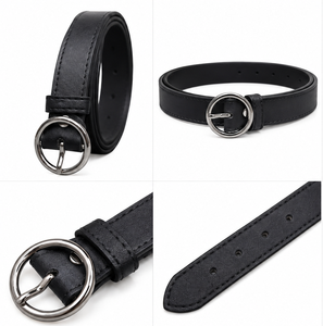 Ceintures en cuir véritable de qualité supérieure en gros pour hommes et femmes, fabrication de ceintures en marque privée par Divine International - Product Image 3