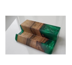 Factory Wholesale Price <b>Table</b> Decorative Office Home Hotel Desk Top Wood And Resin <b>Card</b> <b>Table</b> Office Holder Good Design - Product Image 3