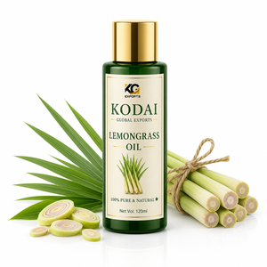 Aceite Esencial de Limoncillo de Tamil Nadu 100% Puro y Natural de Primera Calidad, Destilado al Vapor, para Aromaterapia y Cuidado Facial, Kodai Global Export - Product Image 1