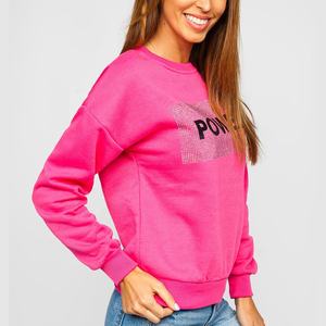 Venta al por mayor sudaderas de mujer impresas personalizadas sudadera barata de moda de fábrica de alta calidad Unisex - Product Image 2