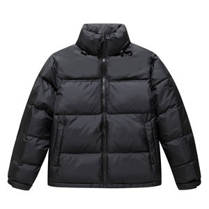 Veste matelassée oversize pour homme, qualité supérieure, fermeture éclair, hiver, chaude, personnalisée, imperméable, duvet de haute qualité - Product Image 3