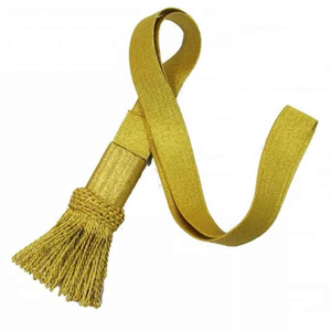 Emballage personnalisé de haute qualité, couleur personnalisée, ornements en fil de soie pour épée et sabre allemands, avec épingle de sécurité, respectueux de l'environnement - Product Image 4