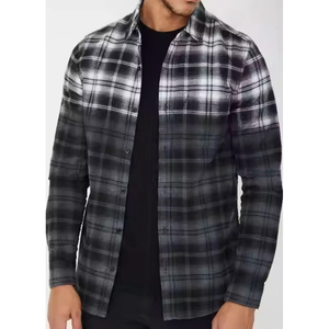 Camisa de Franela para Hombre, Diseño Clásico a Cuadros, Manga Larga, Ropa Casual, Tela Premium Cómoda para Actividades al Aire Libre, Viajes, Trabajo, Invierno - Product Image 1