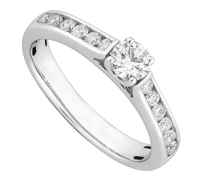 Anillos de Diamantes Sintéticos con Corte Excelente y Claridad VS1 - Product Image 3