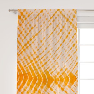 Cortina Bohemia de Algodón de Alta Calidad con Estampado Shibori Teñido a Mano, Ecológica, para Apartamento, Villa, Habitación de Huéspedes, Venta al por Mayor en India - Product Image 2