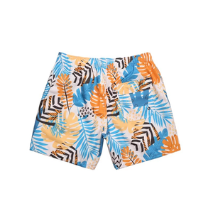 Shorts de Playa Tropicales para Hombre, de Secado Rápido, de Poliéster, con Logotipo Personalizado, OEM, Venta al Por Mayor, Trajes de Baño de Verano - Product Image 5