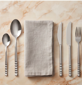 Modern Stainless Steel Flatware Set With <b>Mirror</b> Polish Handle Rust Resistant Cutlery For Wedding Occasion - Product Image 3