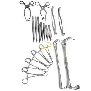 Ensemble d'instruments chirurgicaux mineurs, outils de chirurgie générale, kit médical en acier inoxydable, salle d'opération, qualité américaine et européenne - Product Image 5