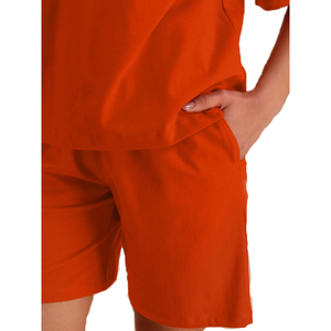 Conjunto de Camiseta y Pantalones Cortos para Mujer, Camiseta Holgada Personalizada y Pantalones Cortos de Dos Piezas, Ropa Deportiva Informal de Verano para Calle, Gimnasio, Fitness y Entrenamiento - Product Image 6
