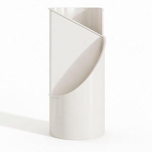 ขาตั้งร่มโมเดิร์นเคลือบแลคเกอร์สีขาว MDF พรีเมียม - ขายส่งจากอินเดีย - Product Image 4