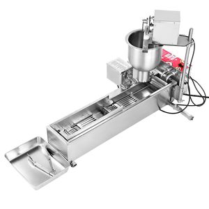 "High-Power Electric Donut Maker Commercial 90 Pcs/hour Donut <b>Machine</b> New Single <b>Row</b> Equipment" - Product Image 1