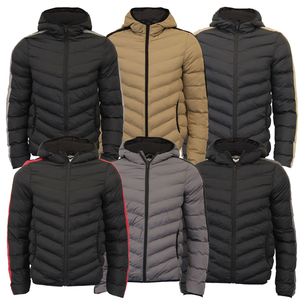 Expédition rapide, logo personnalisé, manteau d'hiver chaud pour l'extérieur, qualité supérieure, meilleure mode, veste matelassée décontractée pour homme - Product Image 1