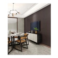 Panneau isolé wpc intérieur panneaux muraux à lattes en pvc panneaux ps revêtement extérieur décor en bois de bambou
