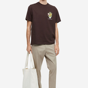 Hot Sales Men Running Quick Dry Comfortable Oversized Blank Windproof Polyester/Cotton Stand <b>Collar</b> <b>T</b>-<b>Shirt</b> Factory Direct - Product Image 2
