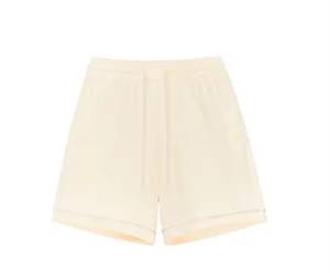 Pantalones Cortos de Playa de Algodón de Diseño Personalizado, Estilo Nuevo, Pantalones Cortos Deportivos de Color Sólido para Hombre - Product Image 1