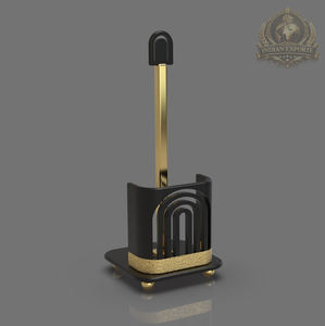 Porte-mouchoirs sur pied de luxe moderne en acier inoxydable, non pliable, personnalisable, pour salle de bain, exportation indienne - Product Image 1
