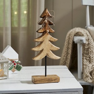 <b>Wooden</b> <b>Tree</b> Shape <b>Christmas</b> Decoration Handicraft Traditional Style Table Ornament <b>wooden</b> <b>tree</b> decor manufacturer - Product Image 2