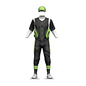 Best Quality Custom <b>Baseball</b> Uniform Set Lightweight Breathable Quick Dry Teamwear Custom Logo OEM Wholesale - Product Image 4