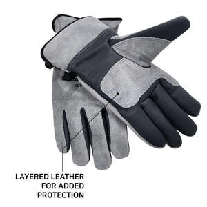 Gants de soudage en cuir de chèvre résistants aux flammes pour soudeurs - Product Image 3