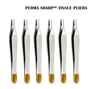 Pince à tissus Adson Perma Sharp |   Ensemble de 10 pièces certifiées ISO, durée de conservation de 3 ans - Product Image 1