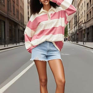 Camisetas Polo Extra Grandes para Mujer Hechas con el Mejor Material, Ropa Casual de Alta Calidad - Product Image 6