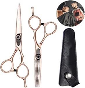 Hair Beauty Cutting Thinning Scissors <b>Set</b> Professional Best Cheap Black Shears Hair <b>Barber</b> Scissors Kit - Product Image 4