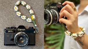 Flower Design Macrame Keychain Decorative Object For Bags Keys Car Key Organizer And Gift Purpose Key Accessory From India - Product Image 3
