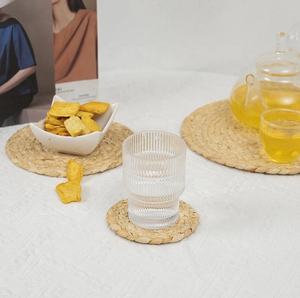 Wholesale Classic Natural Bamboo Round Woven Water Hyacinth Seagrass and Rattan <b>Placemats</b> Classic Style Woven <b>Wicker</b> <b>Placemat</b> - Product Image 6