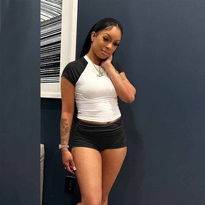 Vêtements OEM ODM pour femmes, logo personnalisé, ensemble de vêtements de détente léopard, t-shirt à manches courtes et short, ensemble 2 pièces, ensemble sportif printemps été - Product Image 3