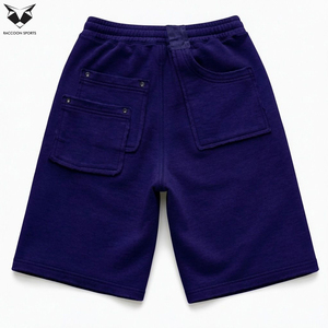 OEM ODM Service Premium Quality Newest OEM Custom Design Hot Style Heavyweight Comfortable Knit French Terry Cotton Men <b>Shorts</b> - Product Image 2