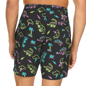 Shorts de Baño Personalizados para Hombre 2026, Shorts de Playa de Secado Rápido, Venta al Por Mayor OEM, Shorts de Playa con Estampado Tropical para Hombre, Cintura Elástica - Product Image 2