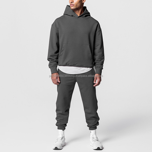 Nuevo diseño esencial Hombres Sudadera con capucha de alta calidad Vintage Unisex Logotipo personalizado Sudaderas con capucha Fábrica Venta caliente - Product Image 1