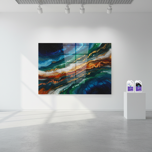 เรซิ่นอีพ็อกซี่สำหรับงานศิลปะและการตกแต่ง เรซิ่นใสพิเศษสำหรับงานศิลปะจีโอด ระบบเรซิ่นอีพ็อกซี่ที่ไหลลื่น - Product Image 1