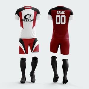 Nouvelle tenue de football personnalisée pour homme – Maillot à manches courtes par sublimation, respirant, pour équipe de football 2026 - Product Image 1
