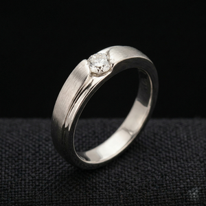 Anillo de Diamantes de Platino Premium, Joyería Elegante y con Estilo para Bodas, Fiestas, Compromisos y Regalos - Product Image 2