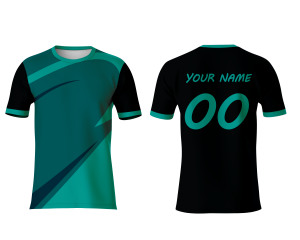 T-shirt décontracté en polyester tricoté 180g, 100% polyester, à manches courtes, séchage rapide, impression par sublimation personnalisée, vente chaude - Product Image 1