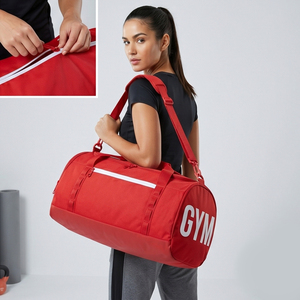 Sac de sport pour femme avec sangle réglable, grande capacité 30-40L, fermeture éclair, en polyester, pour le fitness - Product Image 4
