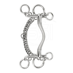 Bocado para Caballo de Acero Inoxidable Premium con Configuración Pelham para Gestión de Establos y Actividades Ecuestres 2026 - Product Image 6