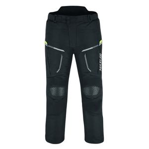 Pantalon de moto en textile, conçu pour le tourisme et les trajets quotidiens, résistant aux abrasions et équipé d'une protection CE niveau 1. - Product Image 1