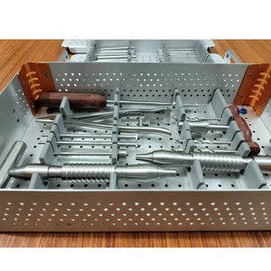Juego de Instrumentos para Placa de Bloqueo de Fragmentos Grandes Ortopédicos Salaar Industry 2025 de Acero Inoxidable Alemán con Caja de Esterilización - Product Image 2
