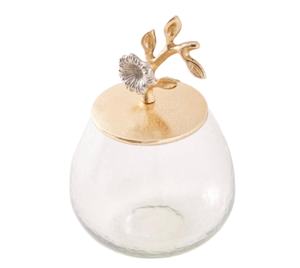 Venta caliente Vintage Metal Floral tapa elegante todas las estaciones bote hogar decorativo elegante botes para el hogar accesorio de utensilios de cocina - Product Image 1