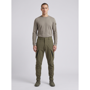 Pantalon cargo Dryskin Techwear pour homme, Schoeller Streetwear, pour activités tactiques en plein air, fabrication européenne, marque privée - Product Image 1