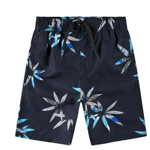 Best Quality Beach Swimming <b>Shorts</b> Boys Fashionable Latest Design Pattern Pockets XS 6XL Breathable <b>Polyester</b> Washed - Product Image 3
