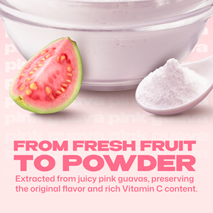 El Más Vendido, VINUT TRUST, Polvo de Guayaba Rosa Liofilizado Instantáneo, Empaquetado en Caja, con Muestra Gratis para Adultos - Product Image 3