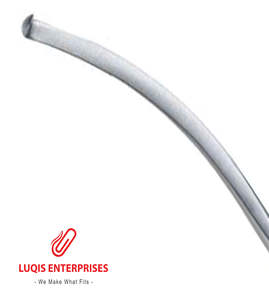 Retractor Endoscópico de Nervio Frontal Daniel, Curvo a la Derecha, 17 cm, Acero Inoxidable, Instrumento Quirúrgico para Endoscopia - Product Image 2