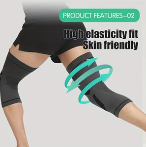 PROFIT SPORTS - Rodilleras Elásticas de Neopreno de Alta Calidad de 5,7 mm, Antideslizantes y Resistentes, para Entrenamiento Físico y Ejercicio en el Gimnasio - Product Image 4
