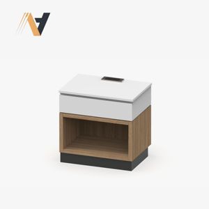 Ensemble de meubles de chambre à coucher en bois massif élégant et personnalisé, style de rangement modulaire moderne, provenant d'une usine vietnamienne - Product Image 4