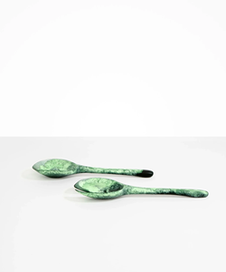 Cuillères à salade personnalisées de 11 pouces, revêtement en résine écologique, couleur personnalisée, compatibles lave-vaisselle, ustensiles de cuisine modernes pour la maison - Product Image 5